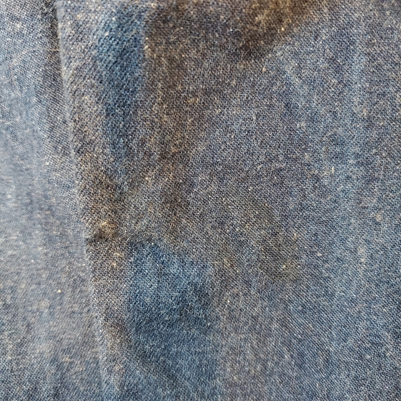 Vintage 80s Wrangler Workwear Carpenter Bibs Overalls Size 38x30 Mens Denim - Picture 12 of 16